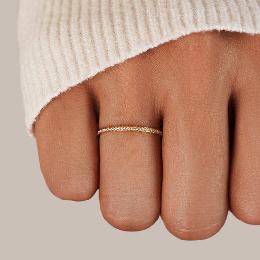 Eternity 18K Kristall Ring Alma