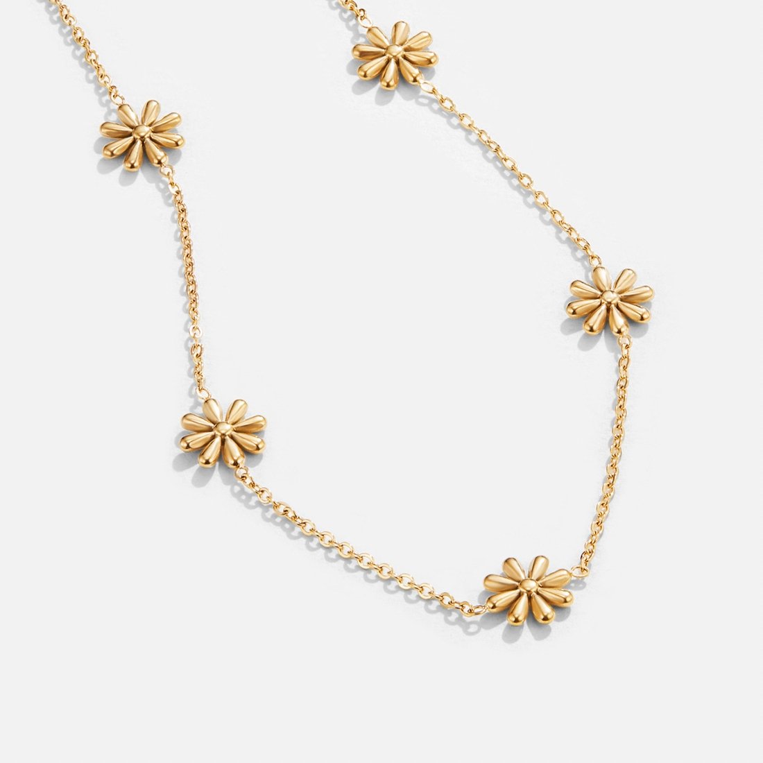 Blumen Power 18K Goldhalskette Alma