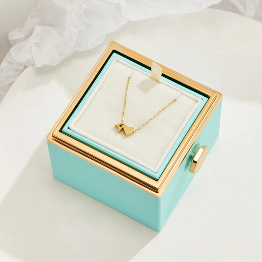 Forever Liebe & Buchstaben Goldhalskette Alma