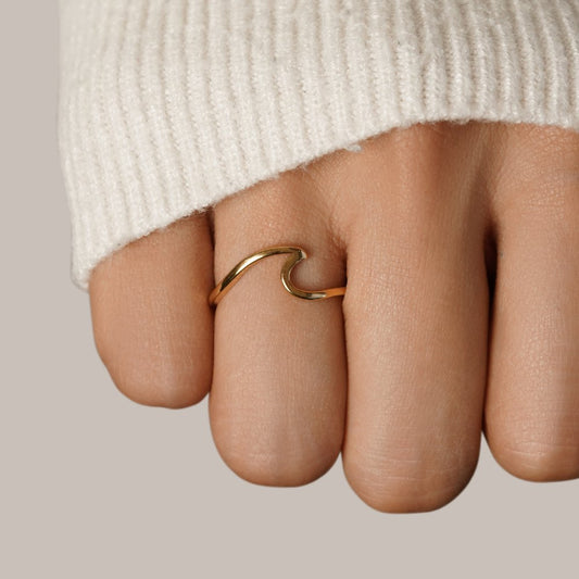 Imari Gold Welle Ring Alma