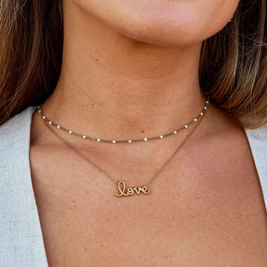 Liebe Pendant Halskette Alma