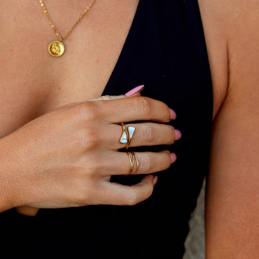 Mother Of Perlen Dream Ring Alma