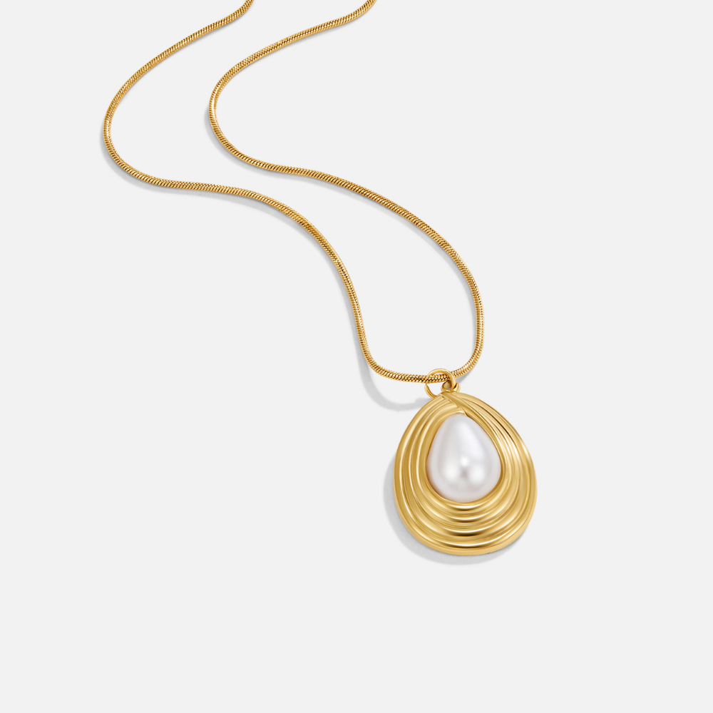 Vintage Camila Teardrop Halskette Alma