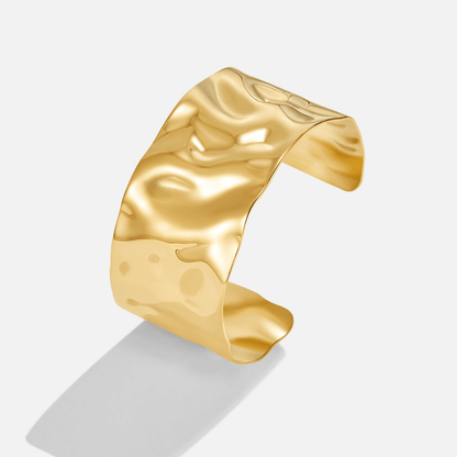 18K Gold Cuff Armband Alma