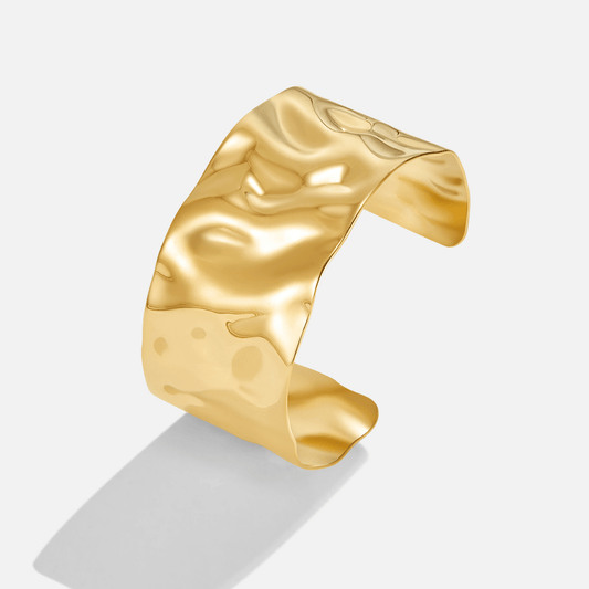 18K Gold Cuff Armband Alma