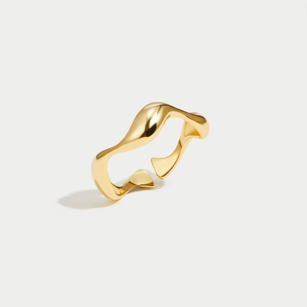 18K Gold Welle Ring Alma