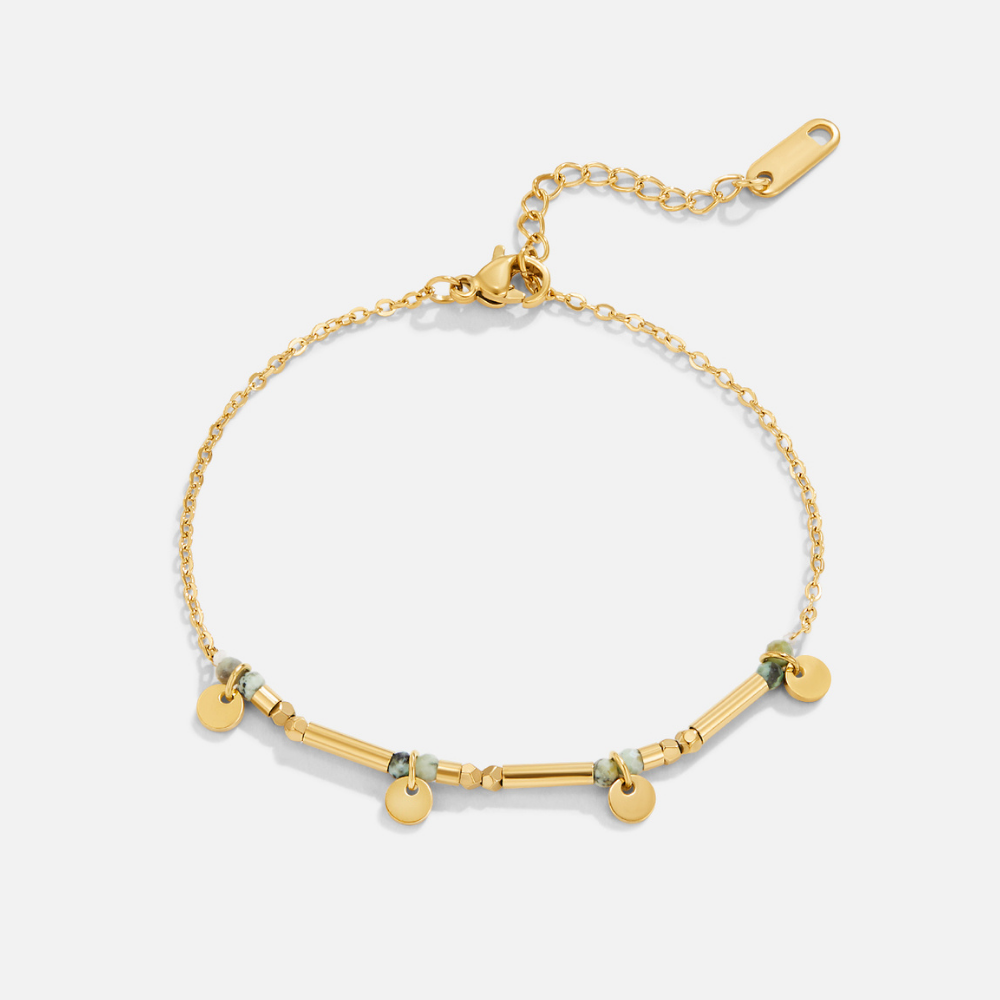 Neri Gold Disc Armband Alma