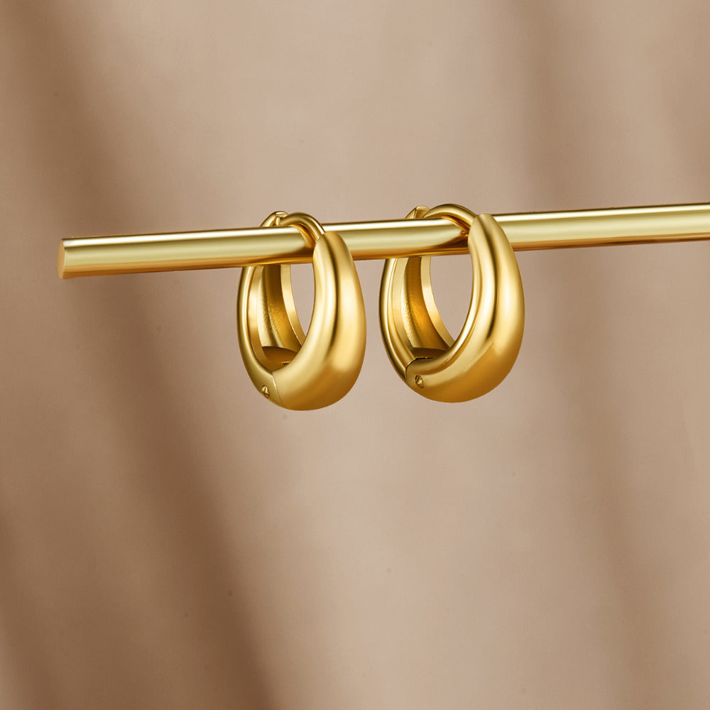 Audrey Gold Creolen Ohrringe Alma