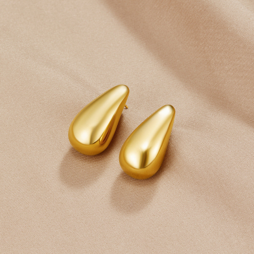 Dakota Gold Teardrop Ohrringe Alma
