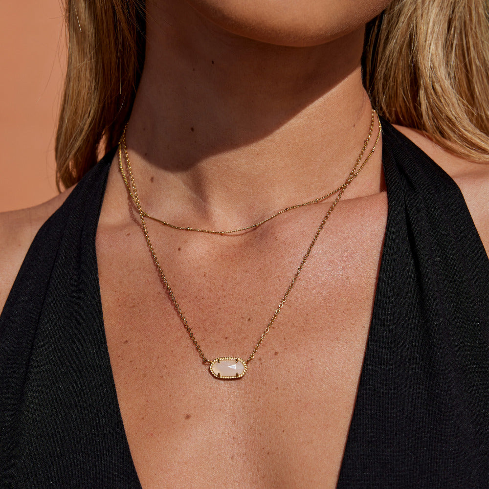 Ember Stein Pendant Halskette Alma
