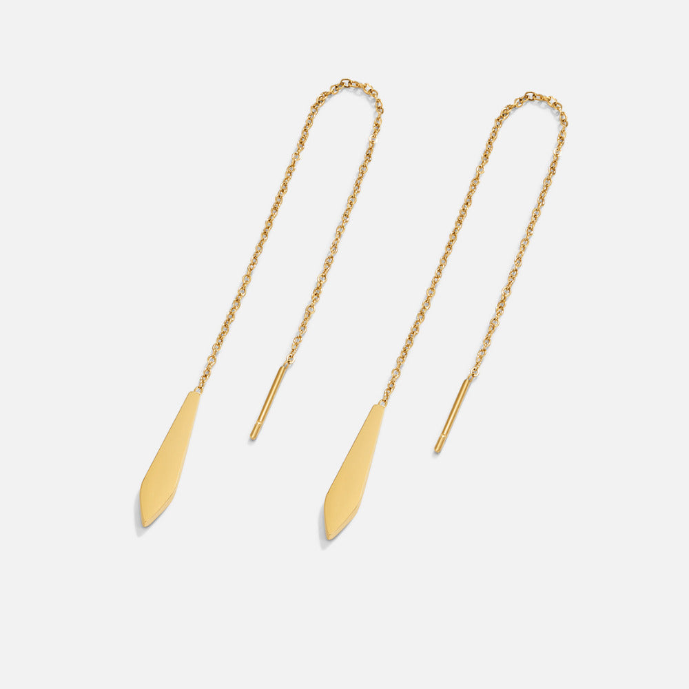 Gold Dakota Tassel Ohrringe Alma