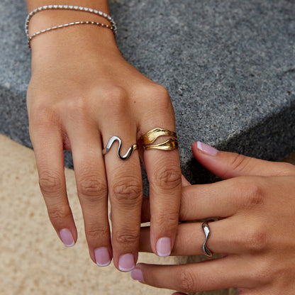 Gold Penelope Ring Alma