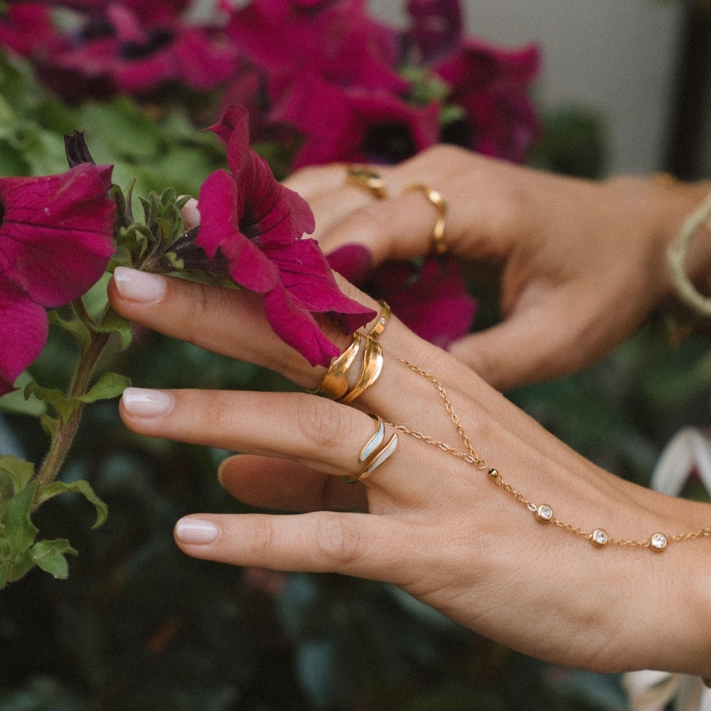 Gold Penelope Ring Alma
