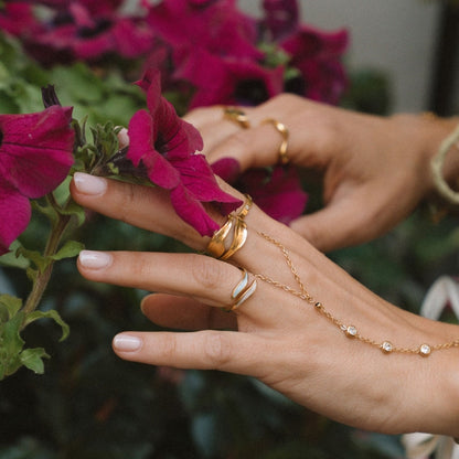 Gold Penelope Ring Alma