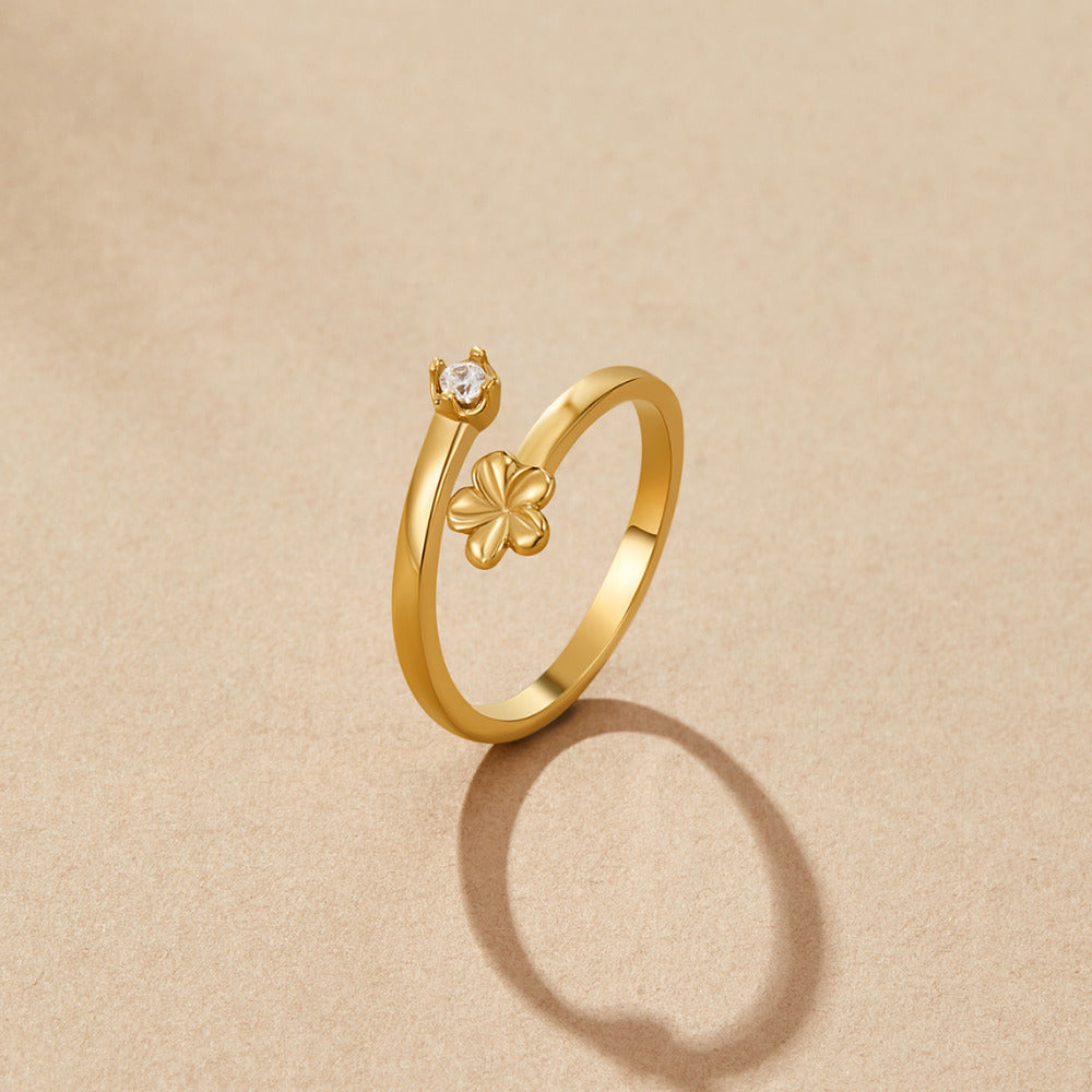 Golden Bloom BlüTen Ring Alma