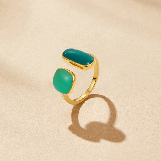 Green Willow Wrap Ring Alma