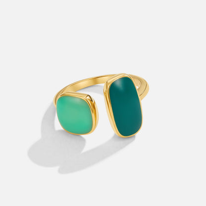 Green Willow Wrap Ring Alma