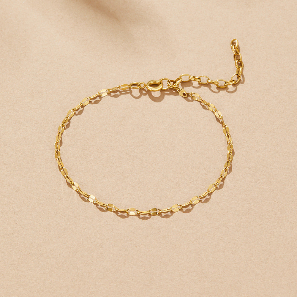Leila Gold Ketten Armband Alma