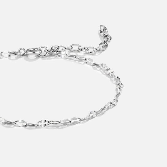 Leila Silber Ketten Armband Alma