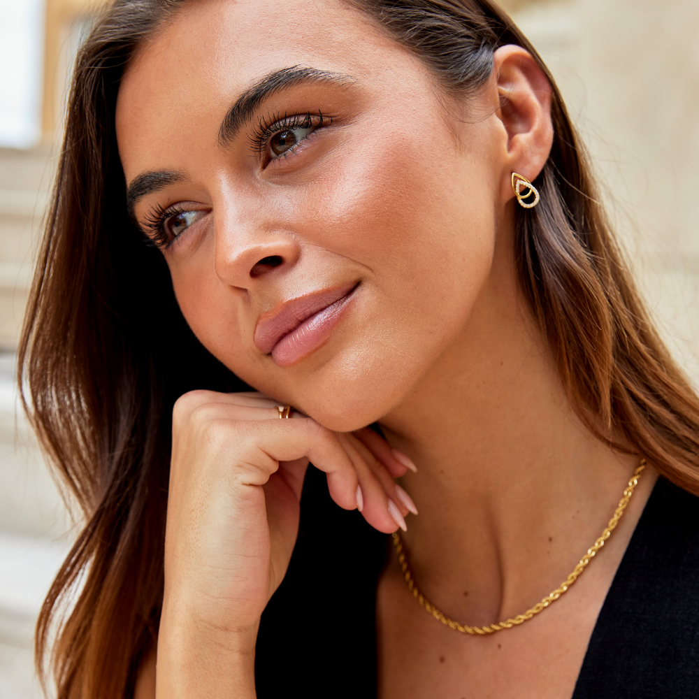 Mara Teardrop Glieder Ohrringe Alma