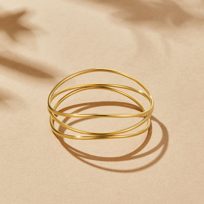 Sabrina Gold Mehrlagige Armreif Alma