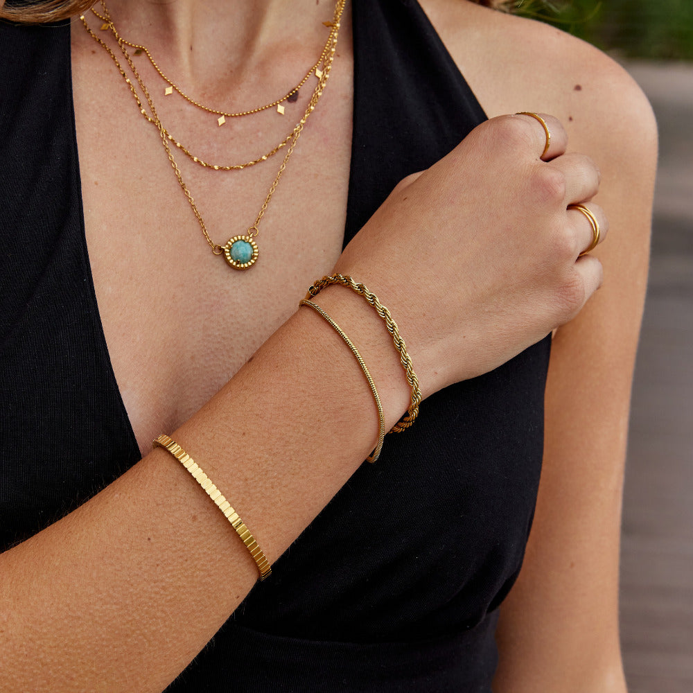 Gedreht Leila Mehrlagige Armband Alma