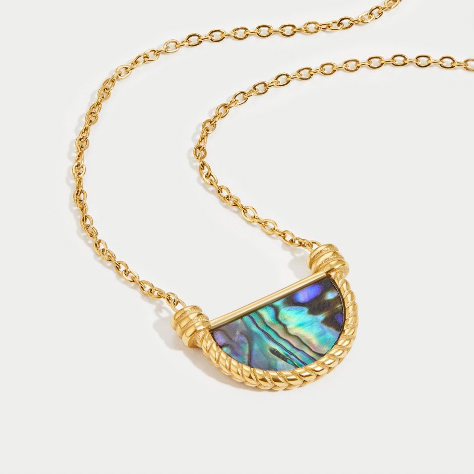 Amalfi Turquoise Shell Ohrringe Alma