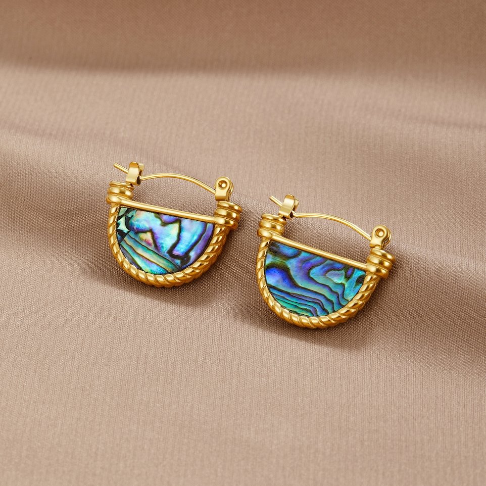 Amalfi Turquoise Shell Halskette Alma