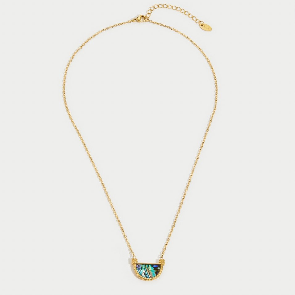 Amalfi Turquoise Shell Halskette Alma