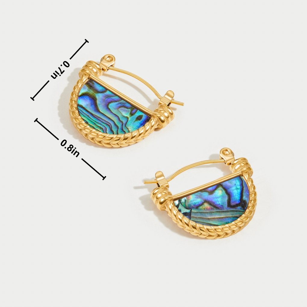 Amalfi Turquoise Shell Halskette Alma