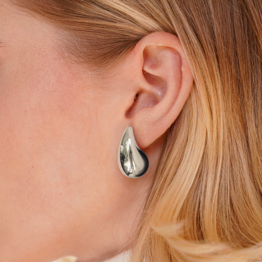 Amara Teardrop Silber Ohrringe Alma