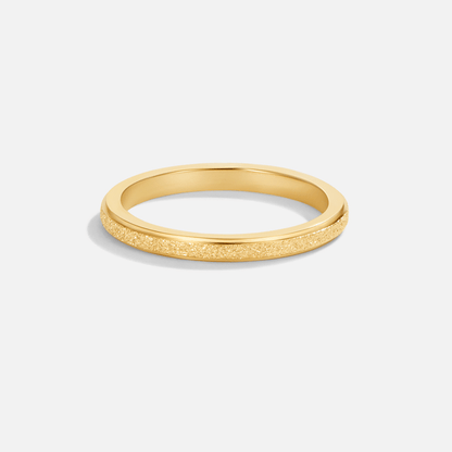 Amelia Gold Band Ring Alma