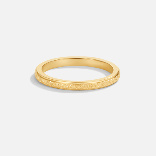 Amelia Gold Band Ring Alma