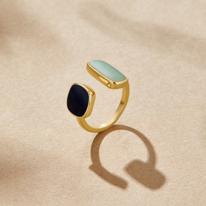 Aquamarin Wrap Ring Alma