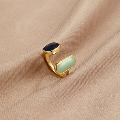 Aquamarin Wrap Ring Alma