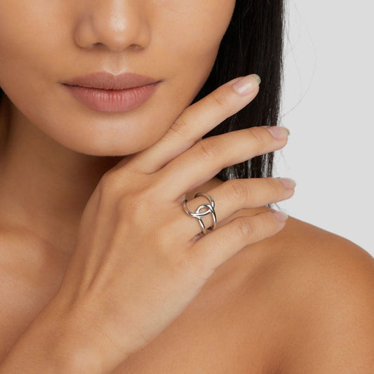 Astrid Silber Ring Alma