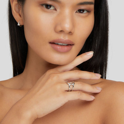 Astrid Silber Ring Alma