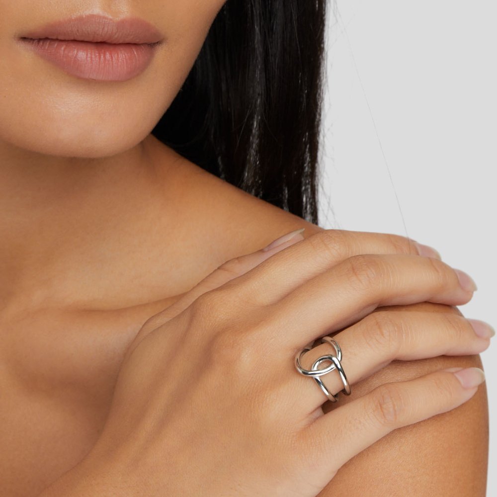 Astrid Silber Ring Alma