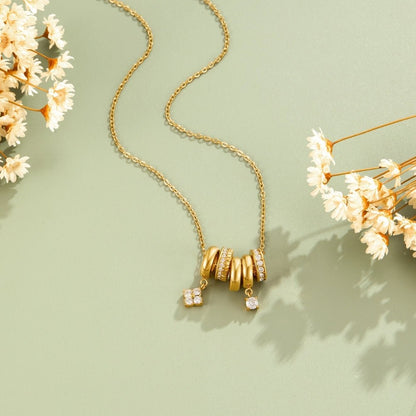 Aurea Goldring Pendant Halskette Alma