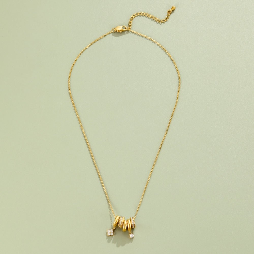 Aurea Goldring Pendant Halskette Alma
