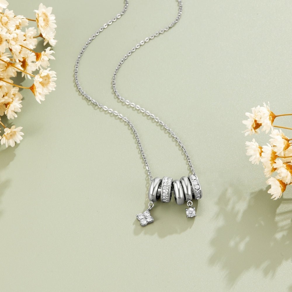 Aurea Silber Ring Pendant Halskette Alma