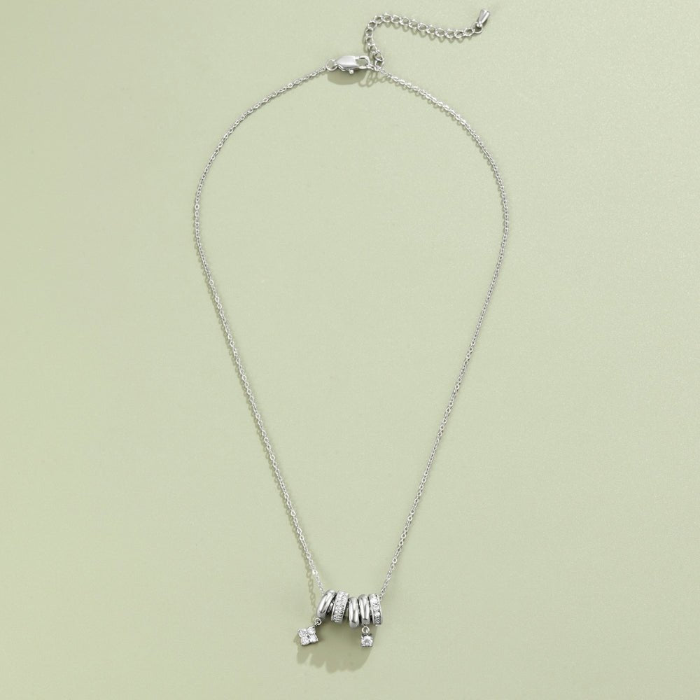 Aurea Silber Ring Pendant Halskette Alma