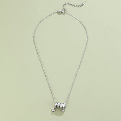 Aurea Silber Ring Pendant Halskette Alma