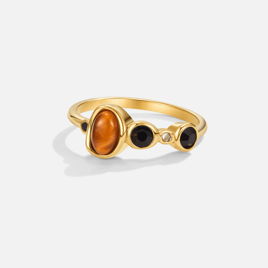 Aurora Vintage Kristall Ring Alma