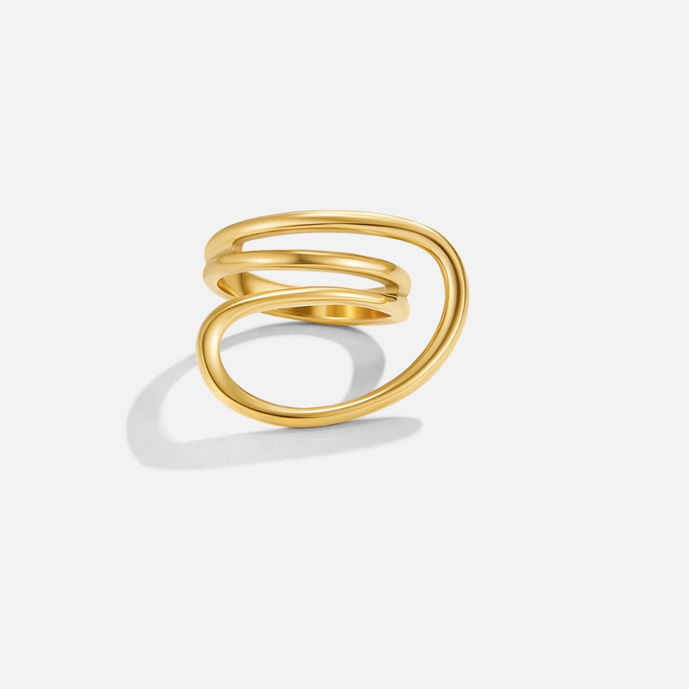 Ava Gedreht Welle Ring Alma