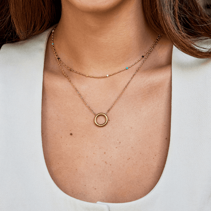 Avery Circle Pendant Halskette Alma