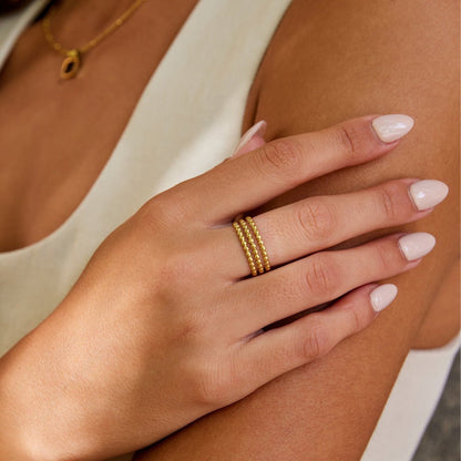 Perlen Ohio Goldring Alma