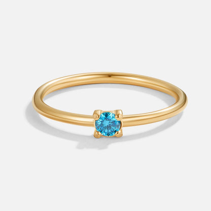 Geburtsstein 18K Gold Rings Ring Alma