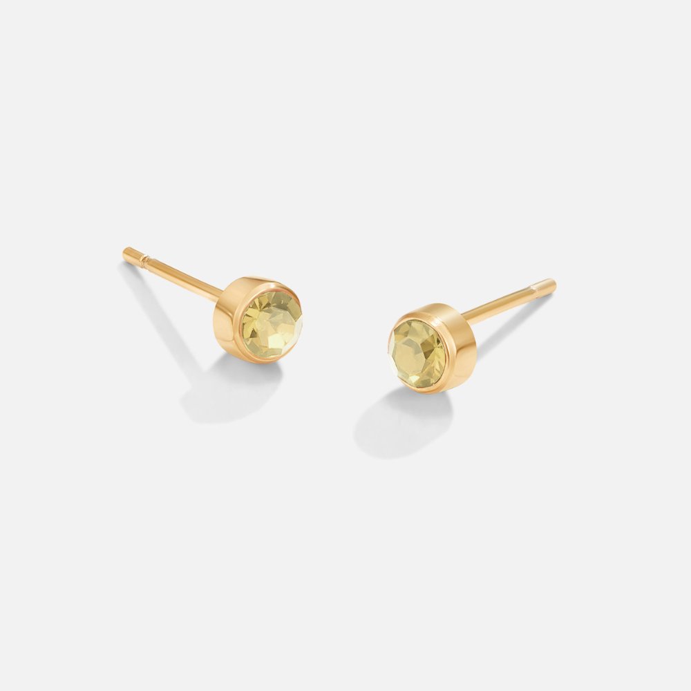 Geburtsstein Stecker Ohrringe Alma