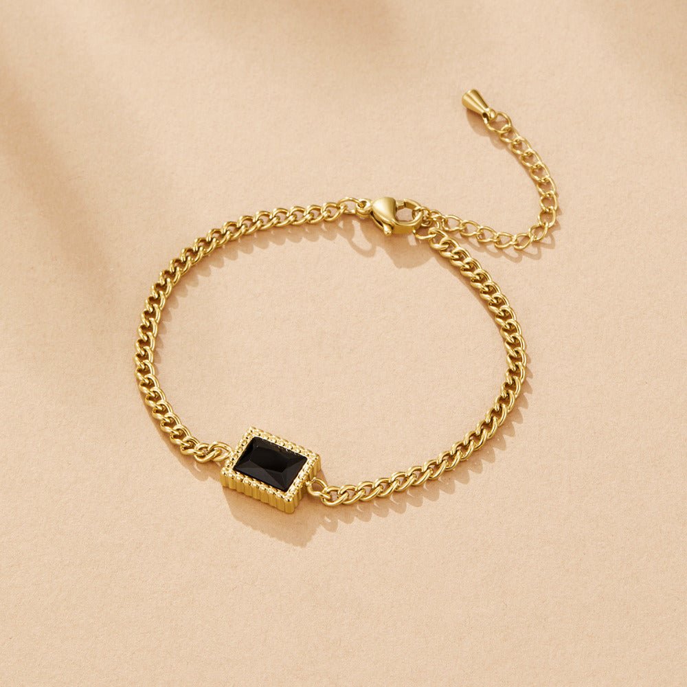 Black Onyx Armband Alma